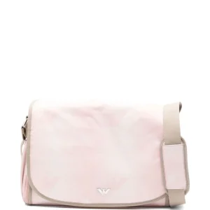 Borsa per neonata Emporio Armani Kids rosa con logo