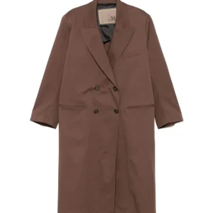 Cappotto per donna THE M Cinzano marrone con doppiopetto