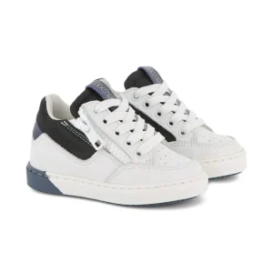 Sneakers per bambino BOSS Kids bianche con design a inserti
